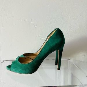 Zara suede gorgeous pre owned shoes used like new